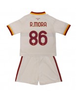 AS Roma Rodrigo Mora #86 Venkovní dres pro děti 2026-27 Krátký Rukáv (+ trenýrky)
